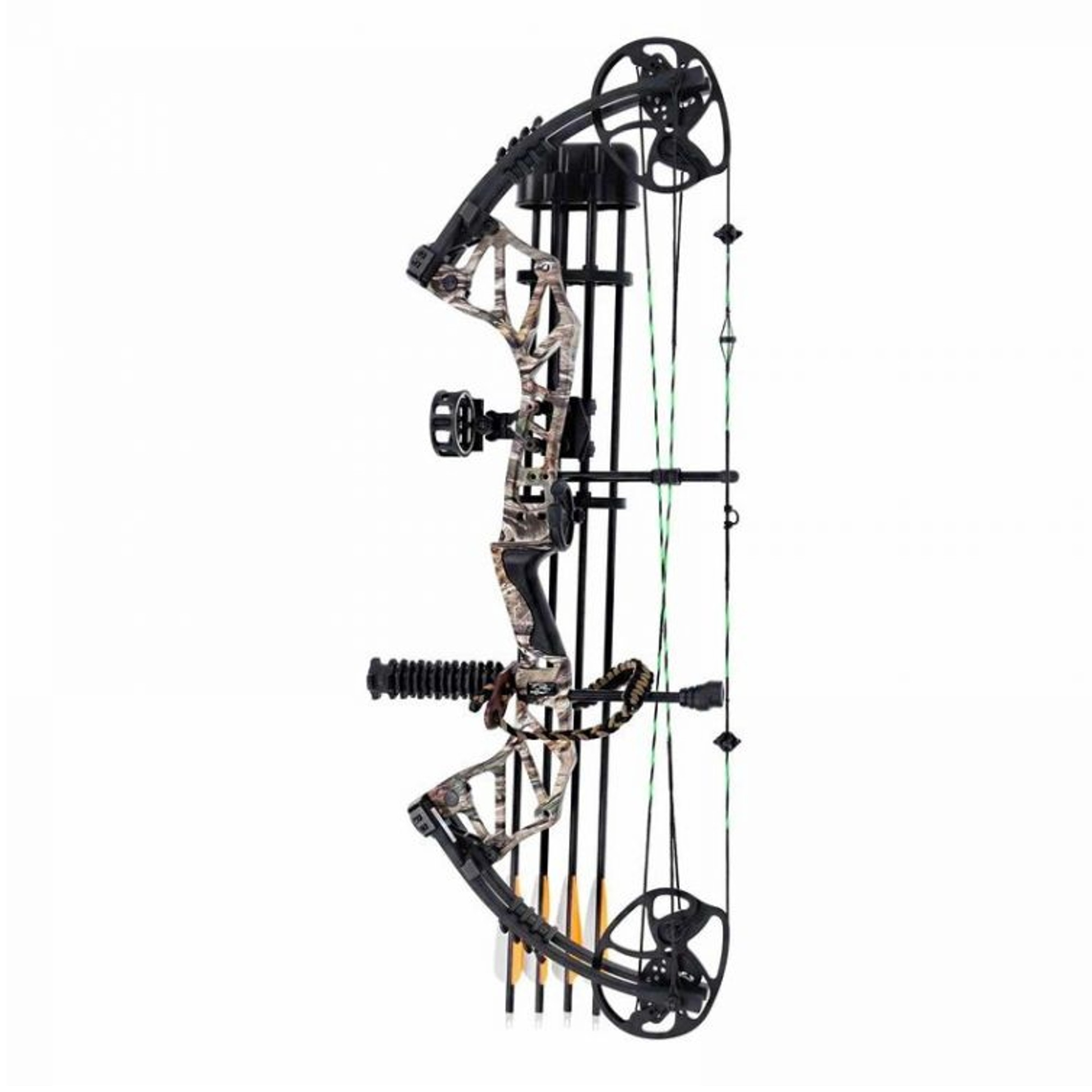 Plokkvibu Man Kung "Thorns" MK-CBA5FC-KIT 70 lbs. (CAMO RISER/ BLACK LIMB) 00192837