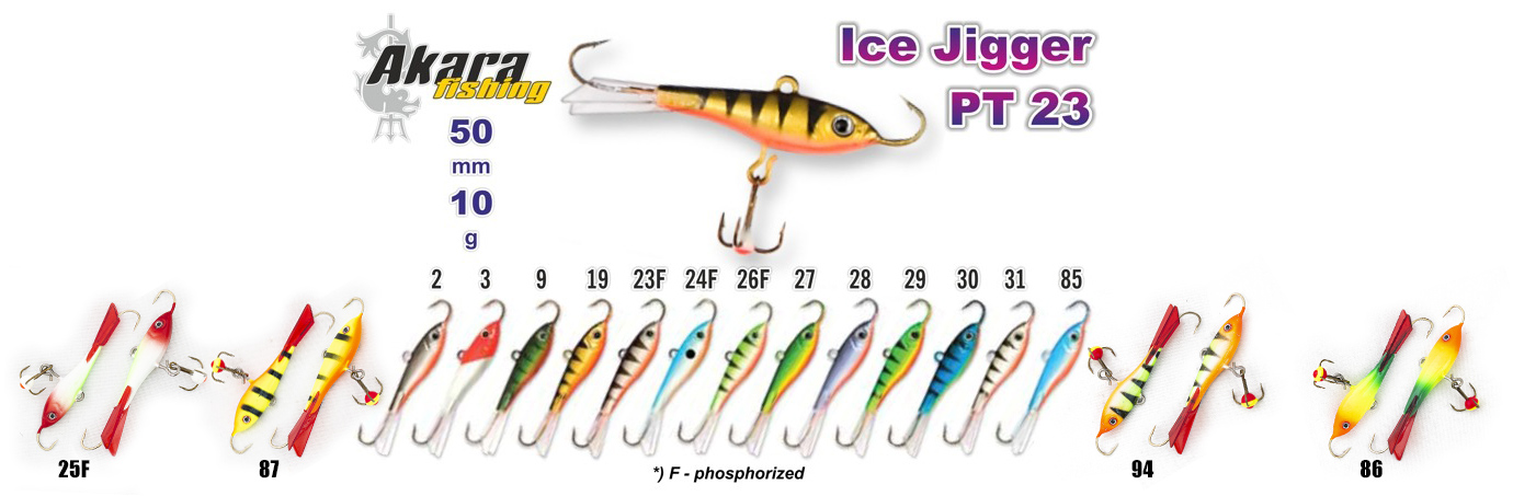 Põiklant AK Ice Jigger PRO 23 50mm 10g BALPRO23