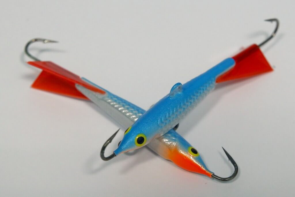 Põiklant KRAPAL punane saba 5cm värv 009 KK5-009