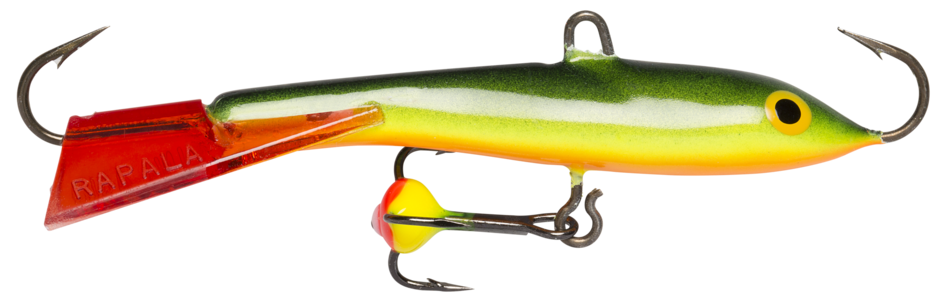Põiklant RAPALA WH värvikolmikuga Jigging Rap WH3BYR