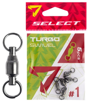 Pööral Select Turbo Swivel #1 laagriga (5 tk/pk) 18707562