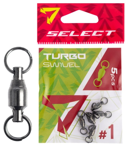 Pööral Select Turbo Swivel #1 laagriga (5 tk/pk) 18707562