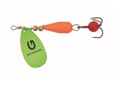 Pöörlev KINETIC Droopy 13g Green/Orange E124-406-115