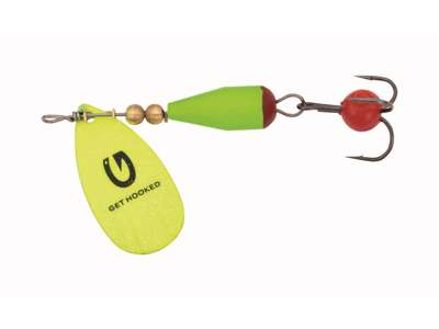 Pöörlev KINETIC Droopy 6g Yellow/Green E124-442-105