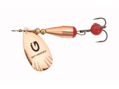 Pöörlev KINETIC Droopy 8g Copper E124-264-109