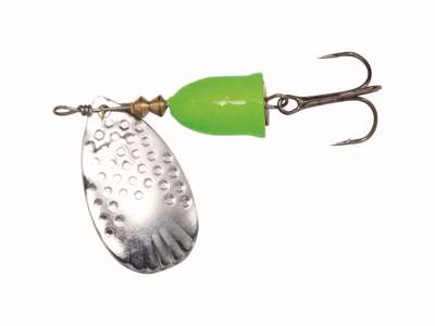 Pöörlev KINETIC Gekko 5g Silver/ Green E123-059-103