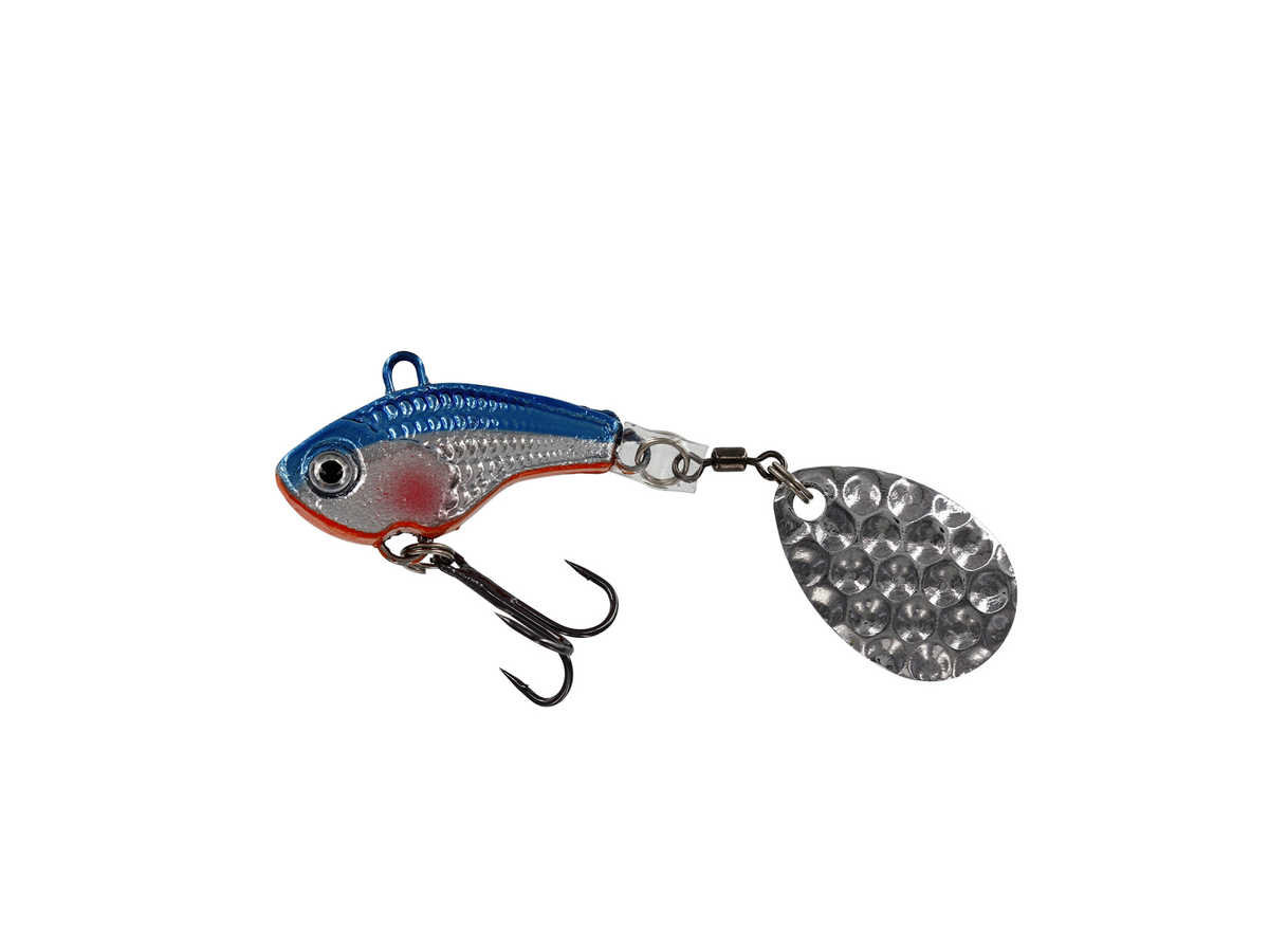 Pöörlev KINETIC Tail spin 7g blue/silver E155-122-107