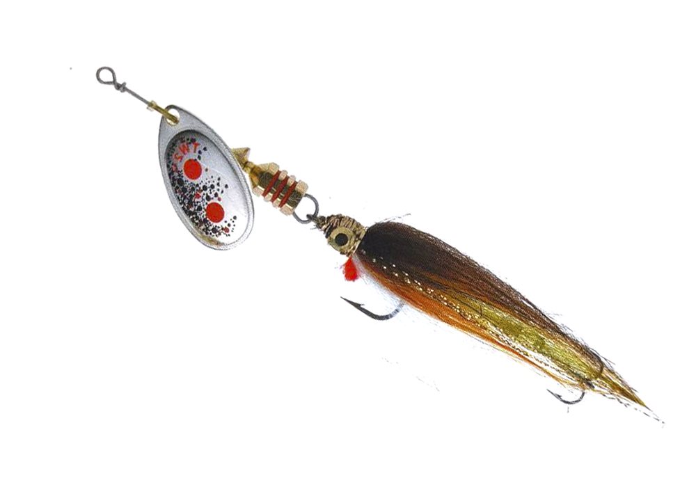 Pöörlev MEPPS AGLIA TW.STREAMER Silver/streamer fly size 2 529205-B