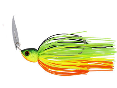 Pöörlev WESTIN Bladebaits V2 tungsten blades jig 7G SINKING FIRETIGER P076-099-007