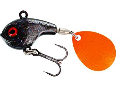 Pöörlev WESTIN Dropbite Spin Tail jig 3,4cm 17g BLACK MAMBA P189-026-034