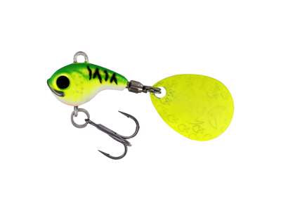 Pöörlev WESTIN DropBite Tungsten Spin Tail Jig 2,2cm 18g Chartreuse Ice P101-633-099