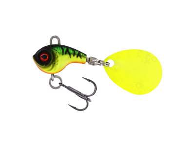 Pöörlev WESTIN DropBite Tungsten Spin Tail Jig 2,2cm 18g Firetiger P101-099-099
