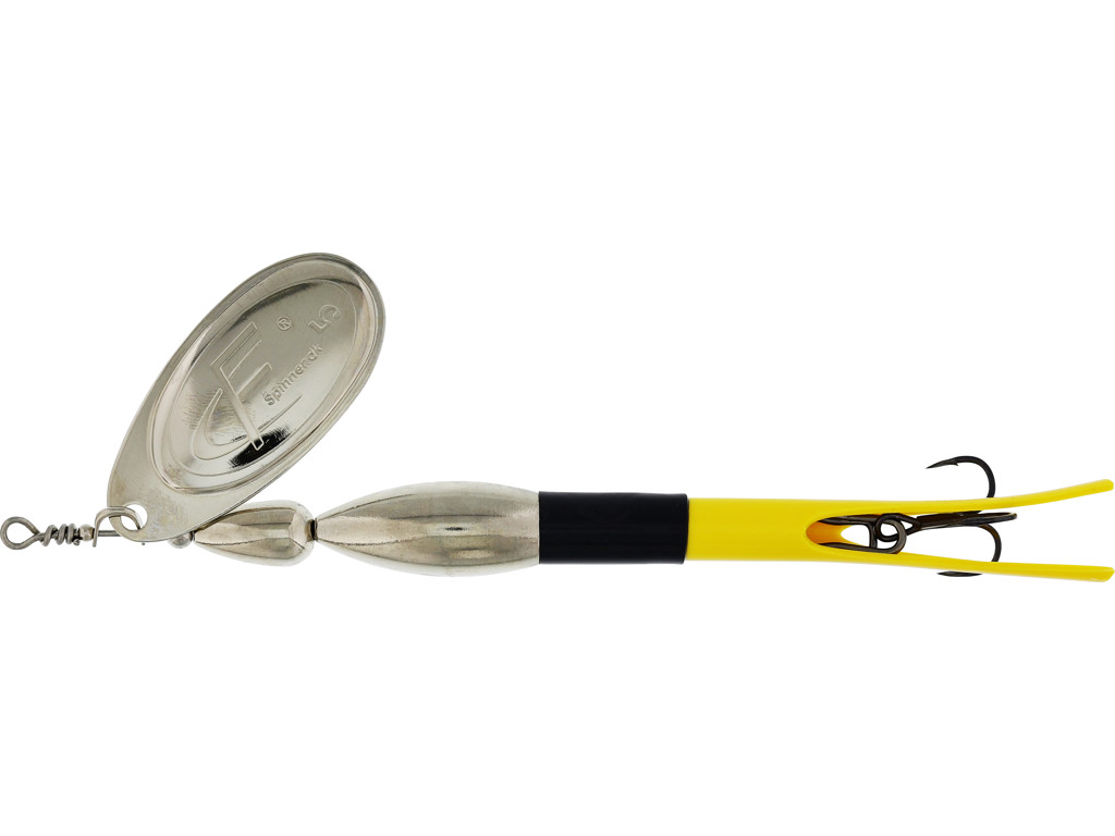 Pöörlev WESTIN FC Bullet 40g #5 Black/Flouro Yellow Silver Blade M112-812-040