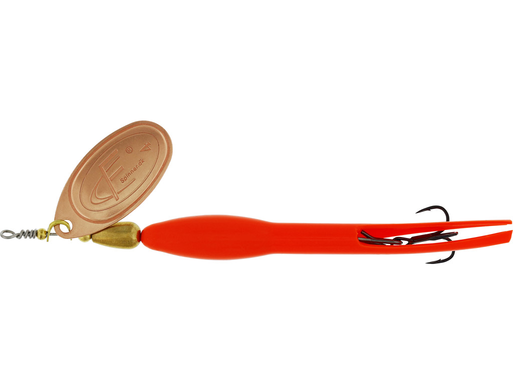 Pöörlev WESTIN FC Downstream 30g #4 Flouro Orange Copper Blade M111-809-030