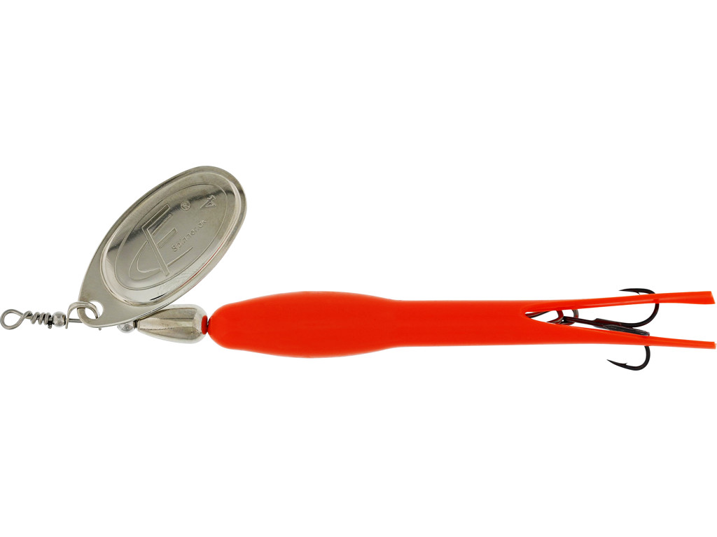 Pöörlev WESTIN FC Downstream 30g #4 Flouro Orange Silver Blade M111-814-030