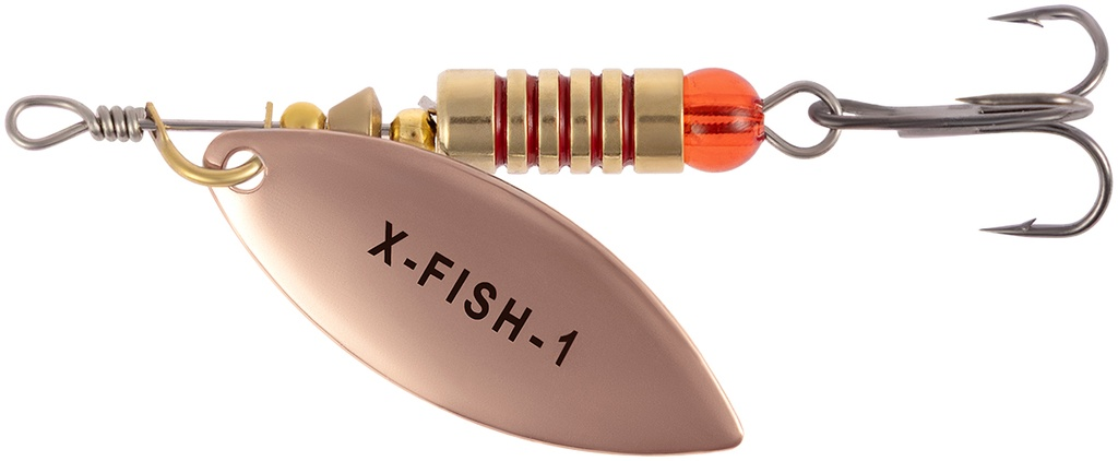 Pöörlev X-Fish Rampage №1 5.5g Copper 19170597