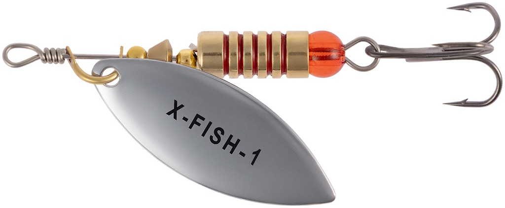 Pöörlev X-Fish Rampage №3 12.5g Silver 19170591