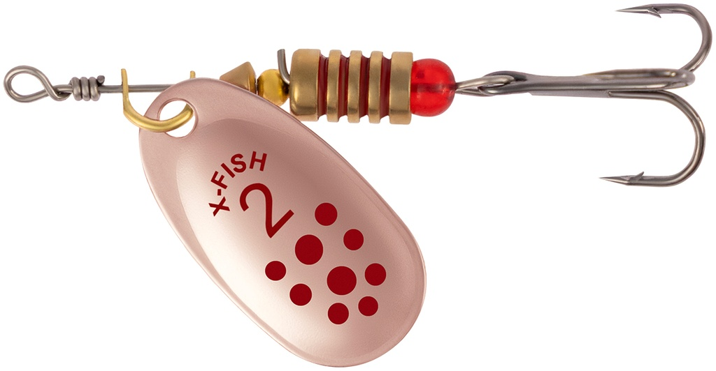Pöörlev X-Fish Spike №2 4.5g Copper RD 19170628