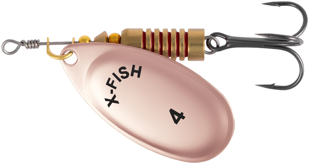 Pöörlev X-Fish Stark №4 9.5g Copper 19170582