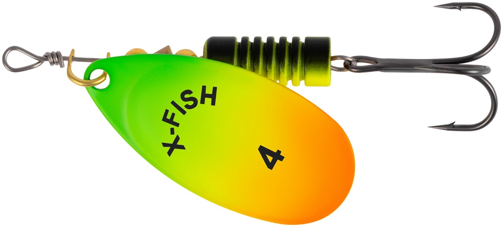 Pöörlev X-Fish Stark №4 9.5g Fire tiger 19170587
