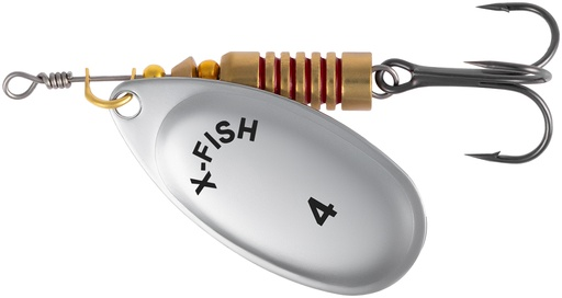 Pöörlev X-Fish Stark №4 9.5g Silver 19170572