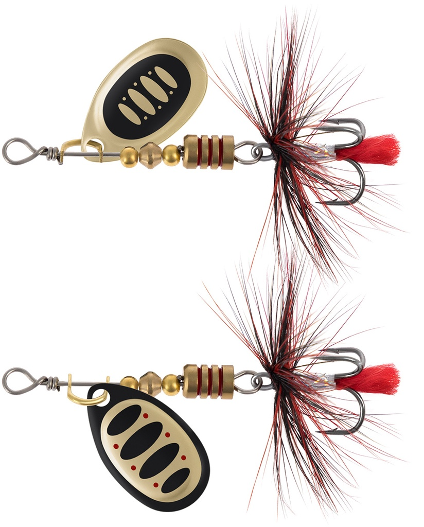 Pöörlev X-Fish Termite №1 2.5g Nikel gold 19170687