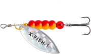 Pöörlev X-Fish Trophy №1 7g Silver rainbow 19170605
