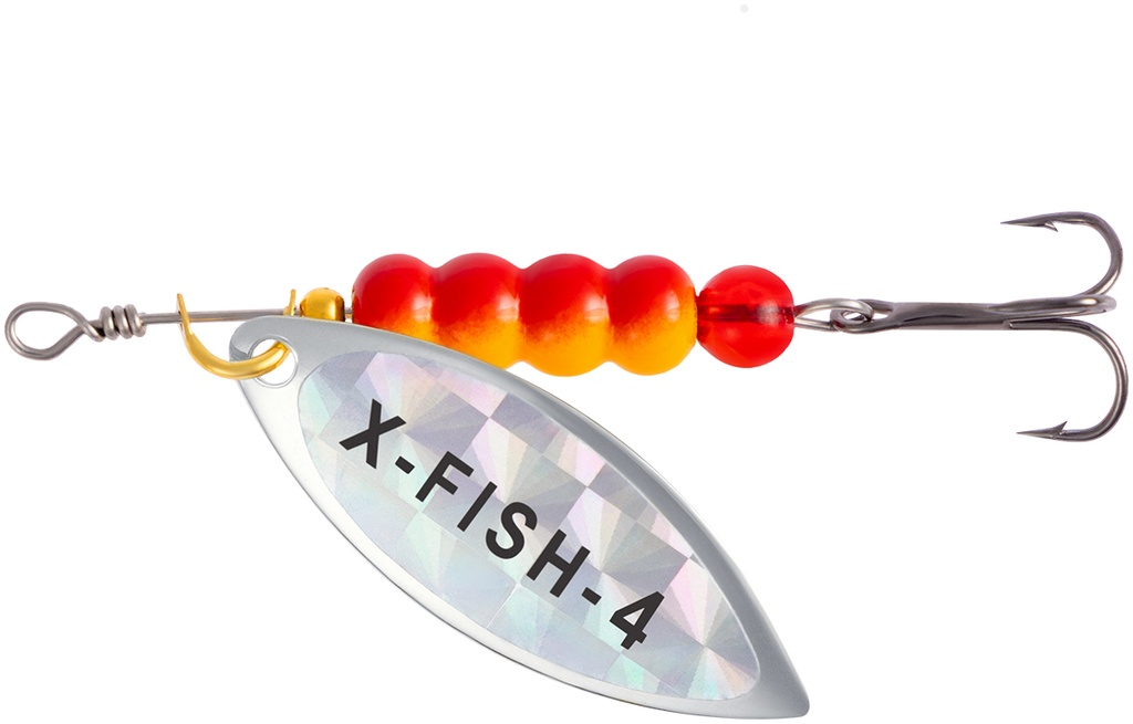 Pöörlev X-Fish Trophy №4 16.5g Silver rainbow 19170608