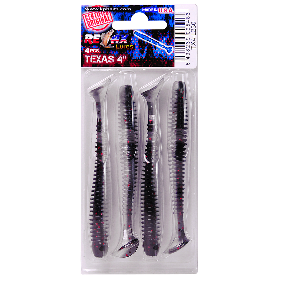 Силиконовая приманка RELAX Texas 4"