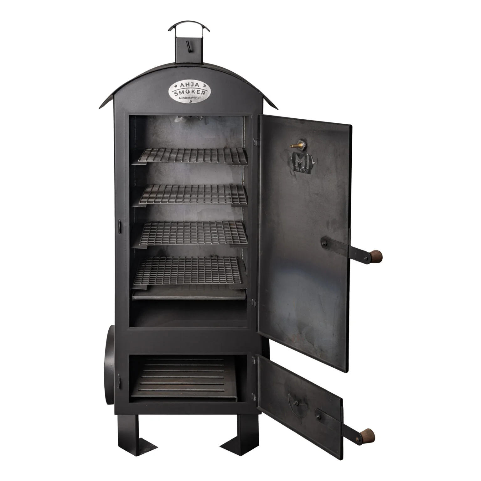 Коптильня Ahja Smoker MI7 с люком дымогенератора, (высота 1550мм), камера нагрева 2мм