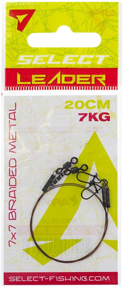 Поводки SELECT плетеный 7x7