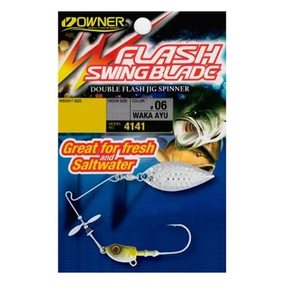 Pöörlev OWNER Flash Swingblade 1/0 7g #06 Waka Ayu 1tk