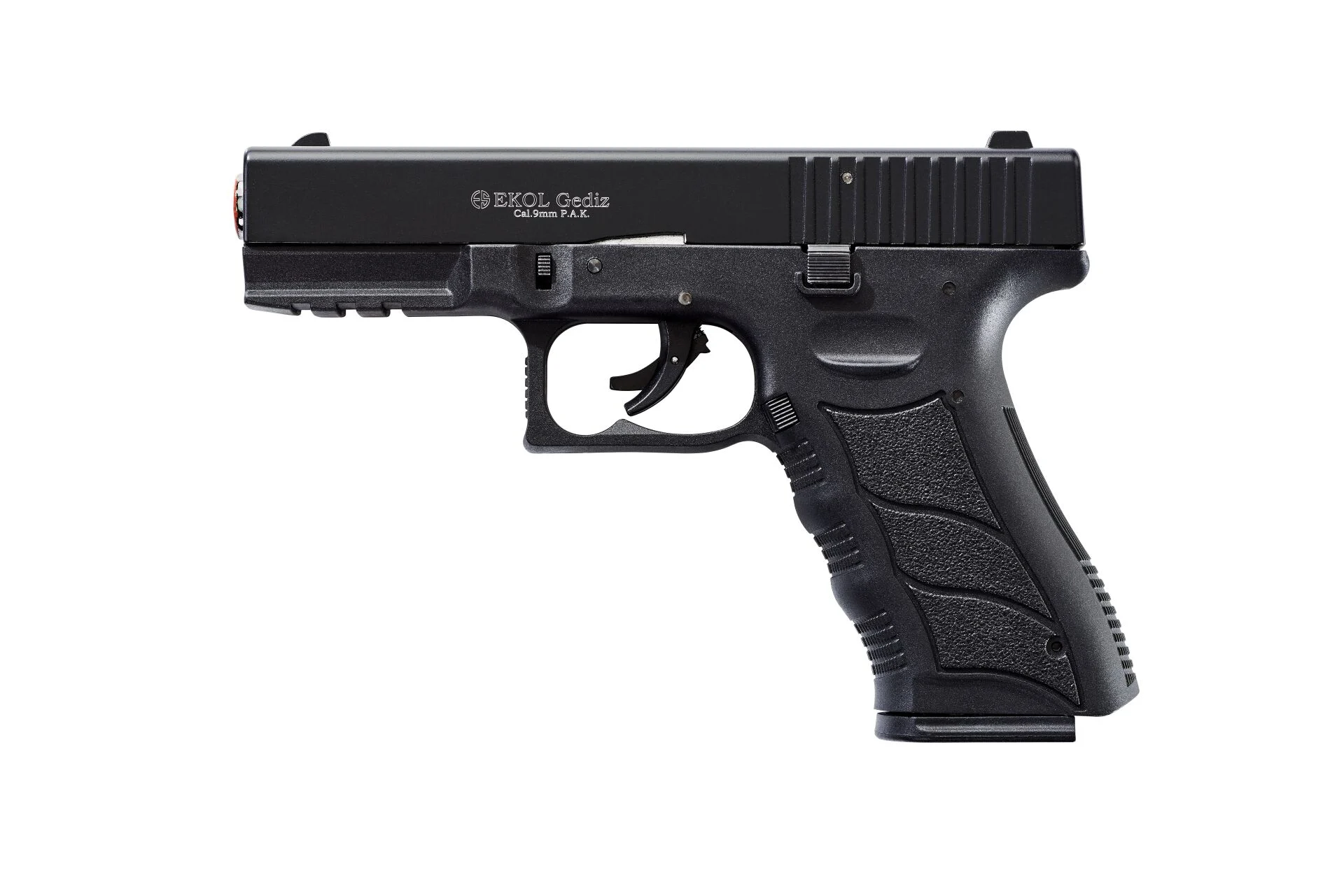Stardipüstol EKOL BLANK STARTED PISTOL "Gediz" 9 mm P.A.K /TOP FIRE (Black)