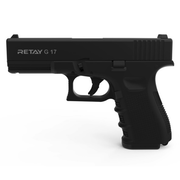 BLANK FIRING PISTOL RETAY G17 cal.9 mm P.A.K. (Black)/TOP FIRE