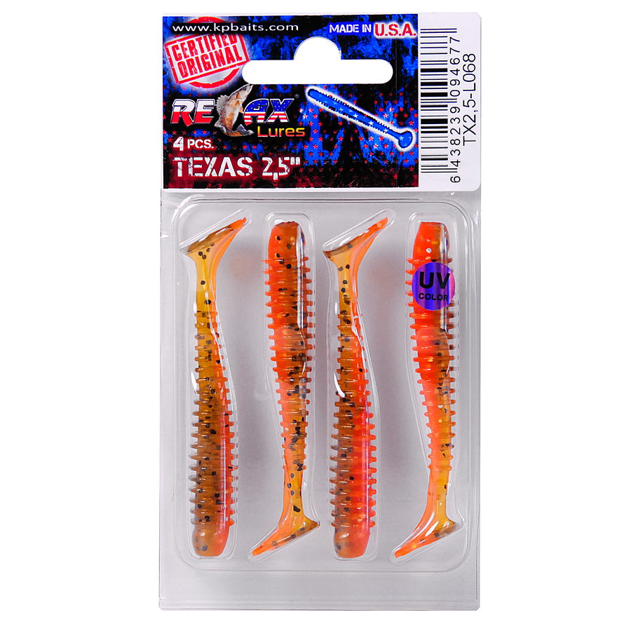 Силиконовая приманка RELAX Texas 2,5"