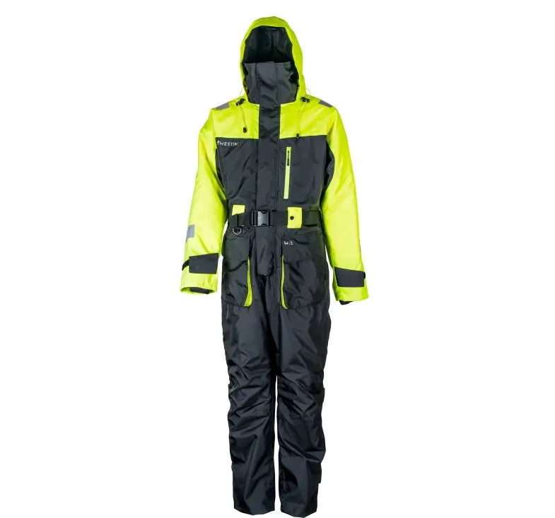 Kombe WESTIN W3 Flotation Suit XXL Jet Black Lemon FS01104