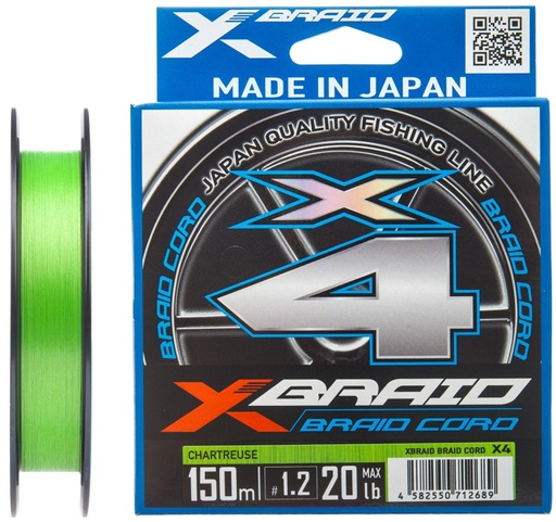 Braided line YGK X-Braid Braid Cord X4 150m