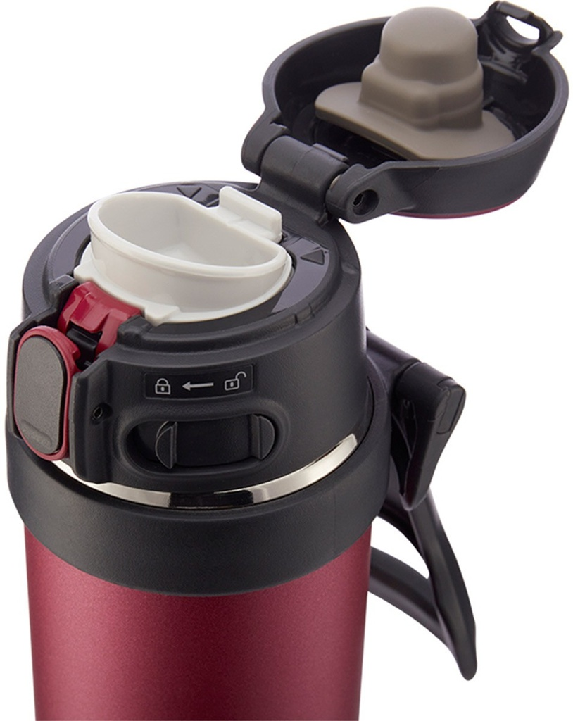 Термос ZOJIRUSHI SM-QAF60RK 0,6 л (с чехлом для переноски) цвет: красный