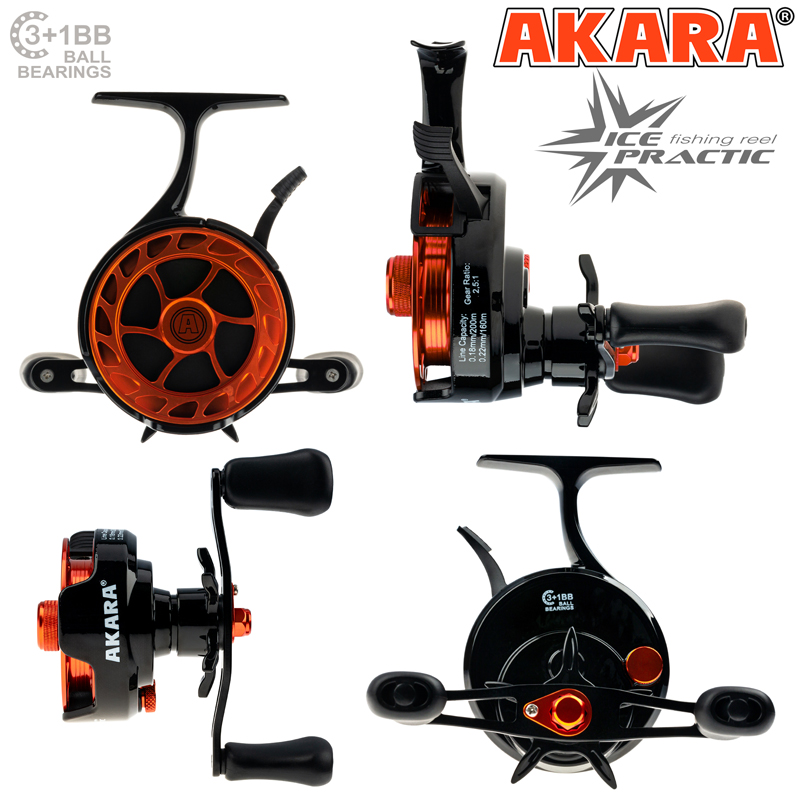 Катушка AK Ice Practic 3+1BB