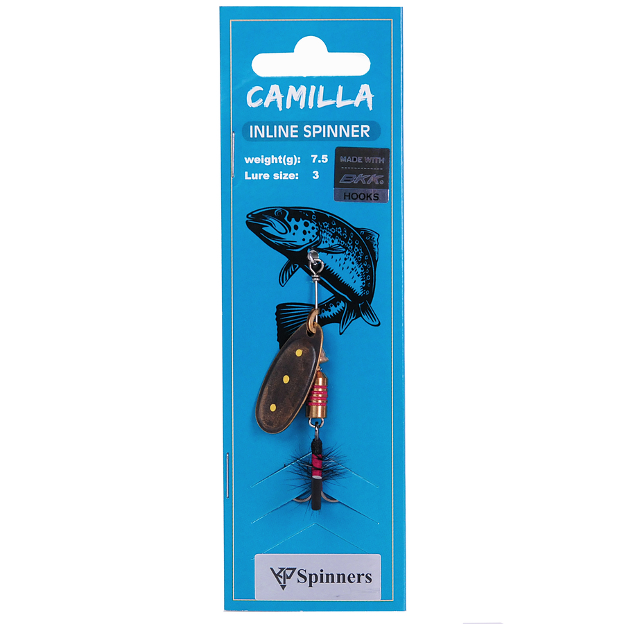 Camilla inline spinner with mouche