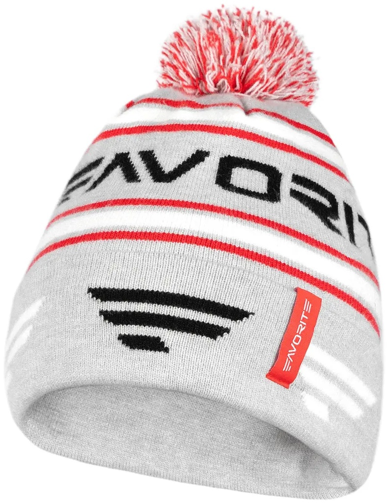 Кепка Favorite Double Logo 58 цвет: серый