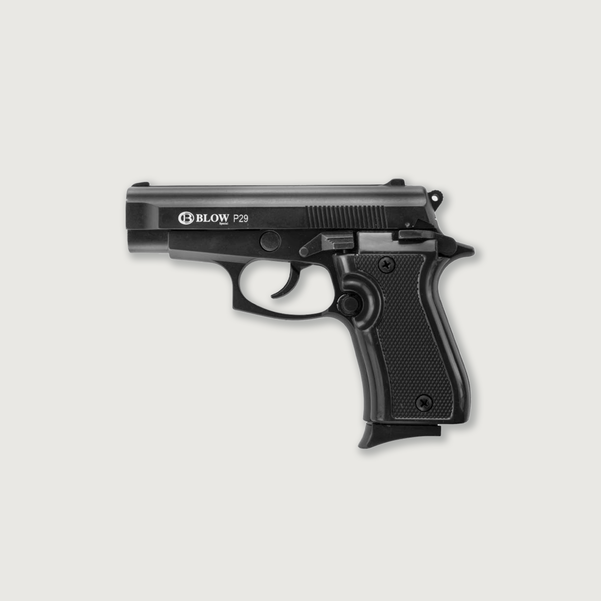 Blank Pistol BLOW i4 P29 black 9mm, top fire