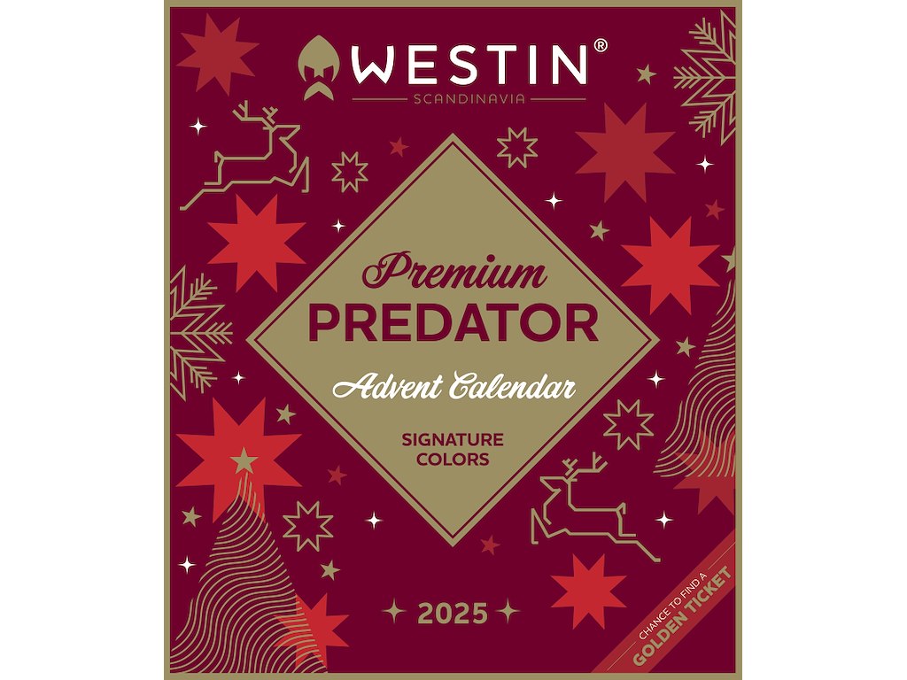 Advendikalender WESTIN 2025 Premium Predator 52x44x4,6cm