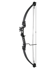 Лук блочный Man Kung MK-CB30BK 29 фунтов (ЧЁРНЫЙ РУКОЯТЬ / ЧЁРНЫЕ ПЛЕЧИ)