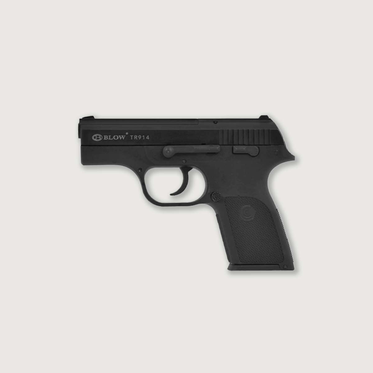 Blank Pistol BLOW i4 TR914 black 9mm, top fire