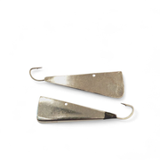 Зимняя блесна "Топор" IONOV. Ручная работа, серебряное покрытие.