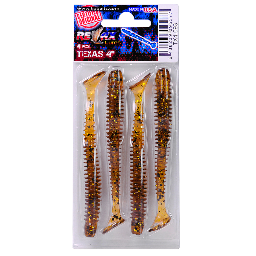 Силиконовая приманка RELAX Texas 4"