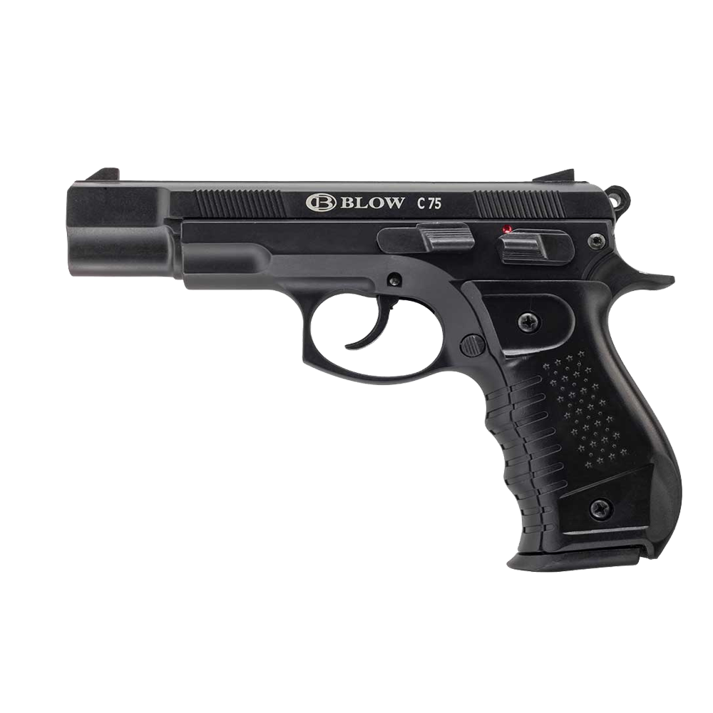 Blank Pistol BLOW i4 C75 black 9mm, top fire