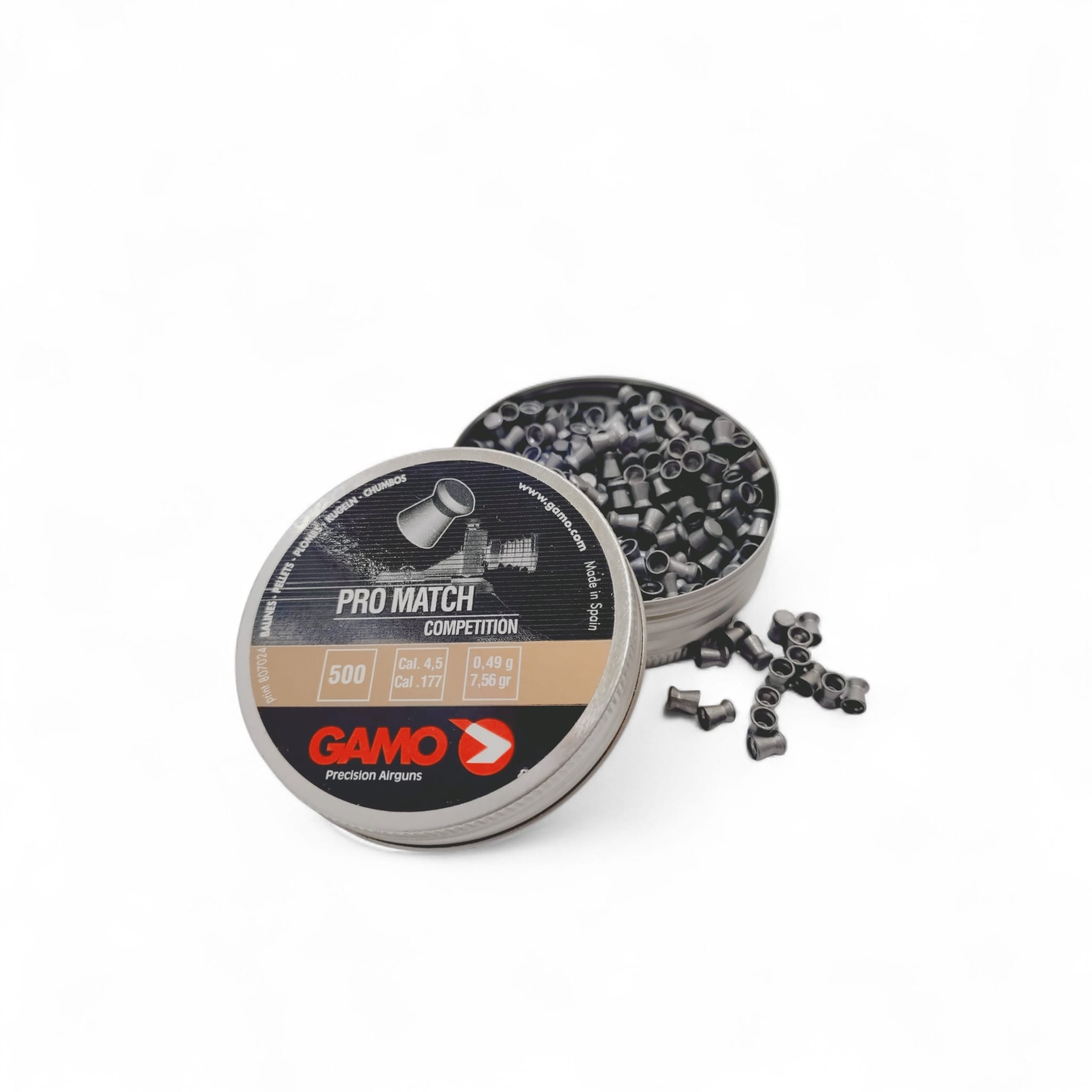 Пули для пневматической винтовки GAMO Pro-Match 4,5Cal x500 6321834