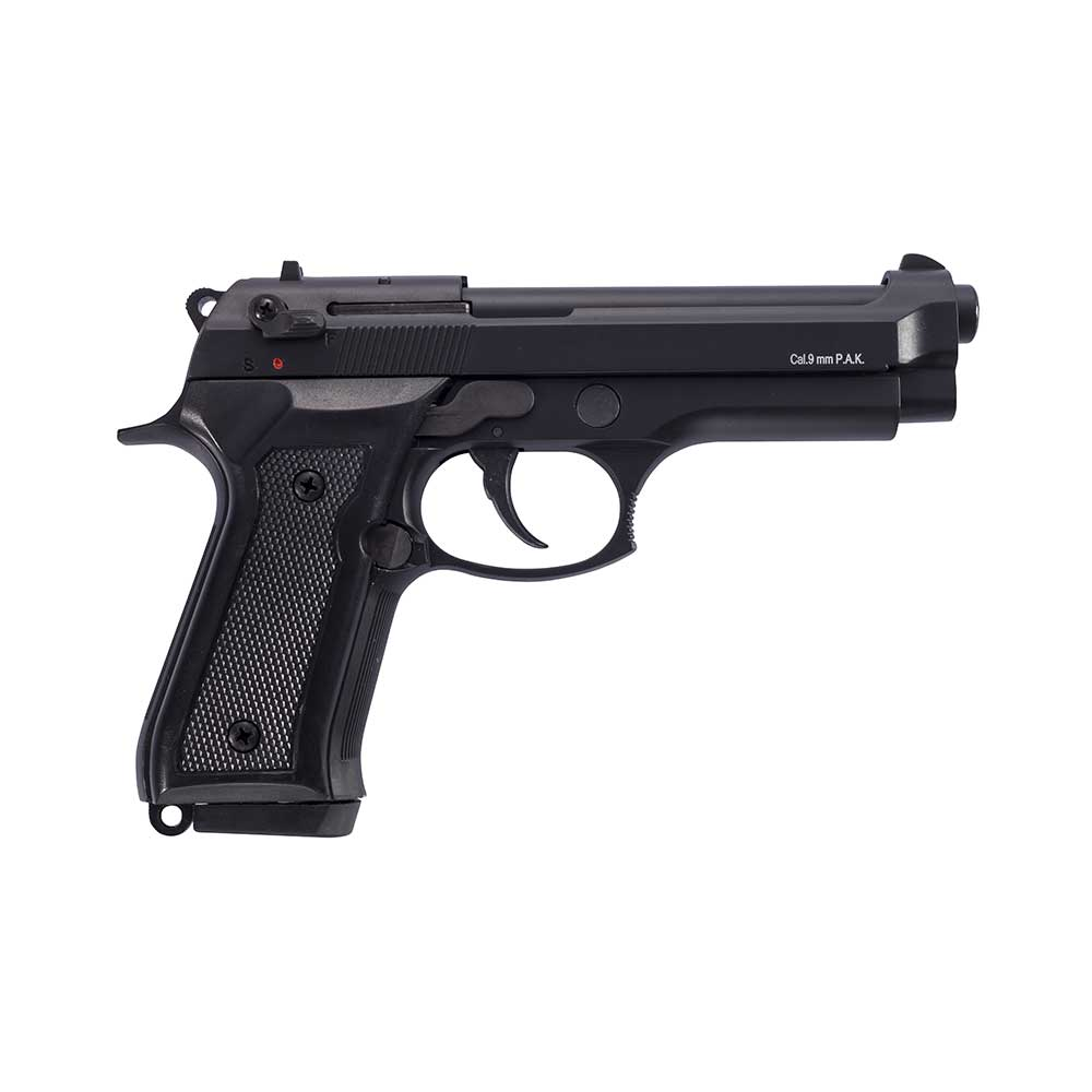 Blank Pistol BLOW i4 F92 black 9mm, top fire